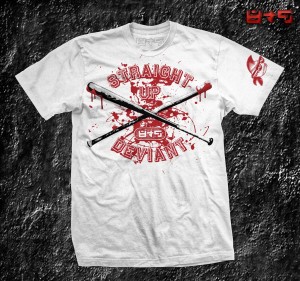 Bloody Baseball bats, shirt