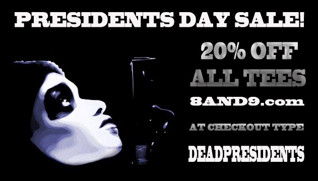 Presidents day streetwear sale