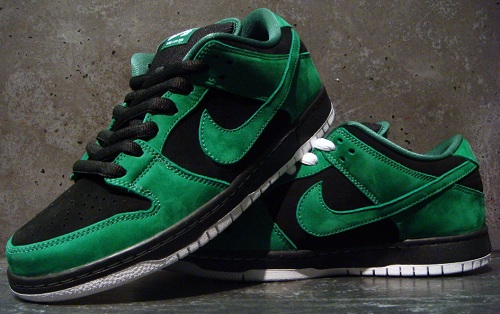 nike dunk low green lantern