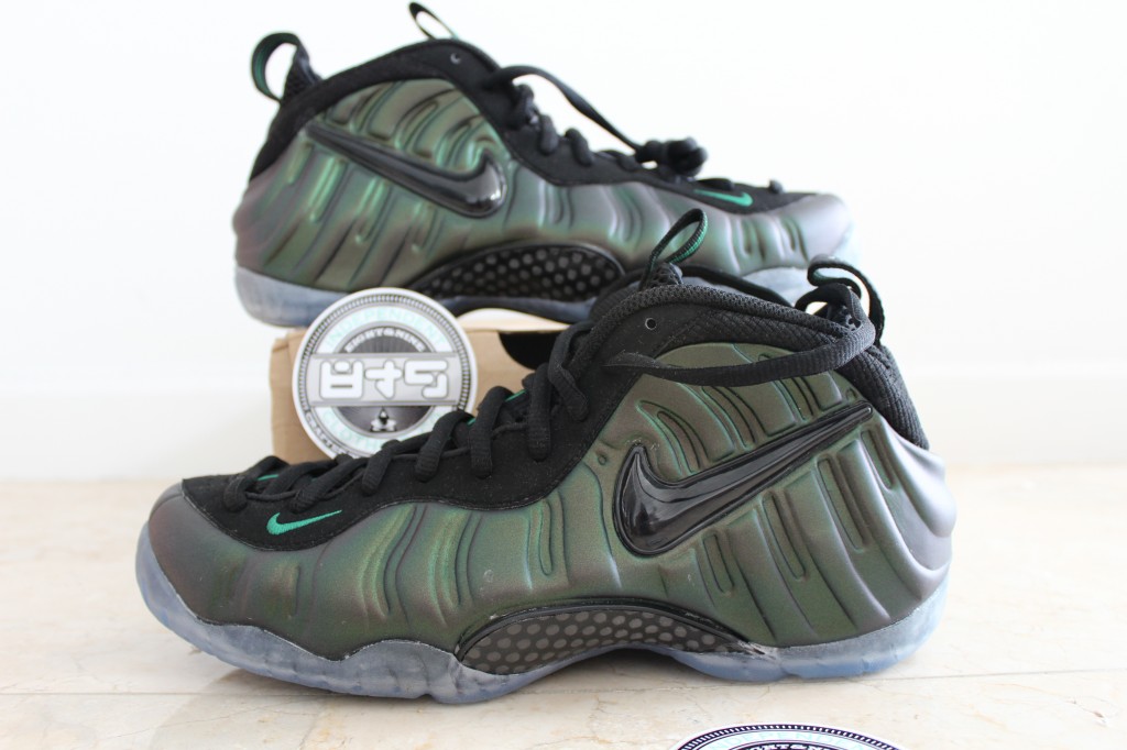 Nike foamposite pine on sale green