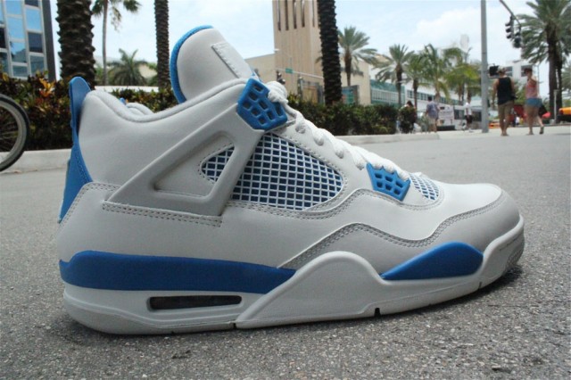 Jordan 4 military sale blue release date