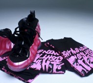 t shirt to match pink foamposite