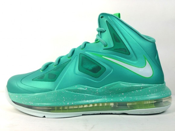 green lebron 10