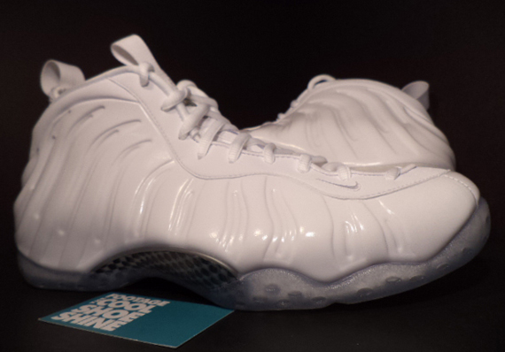 Nike Air Foamposite One White Release