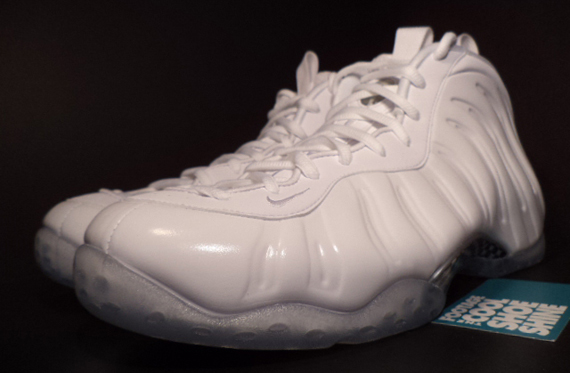 Nike Air Foamposite One White Release