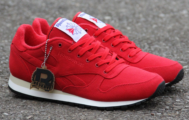 all red reebok shoes