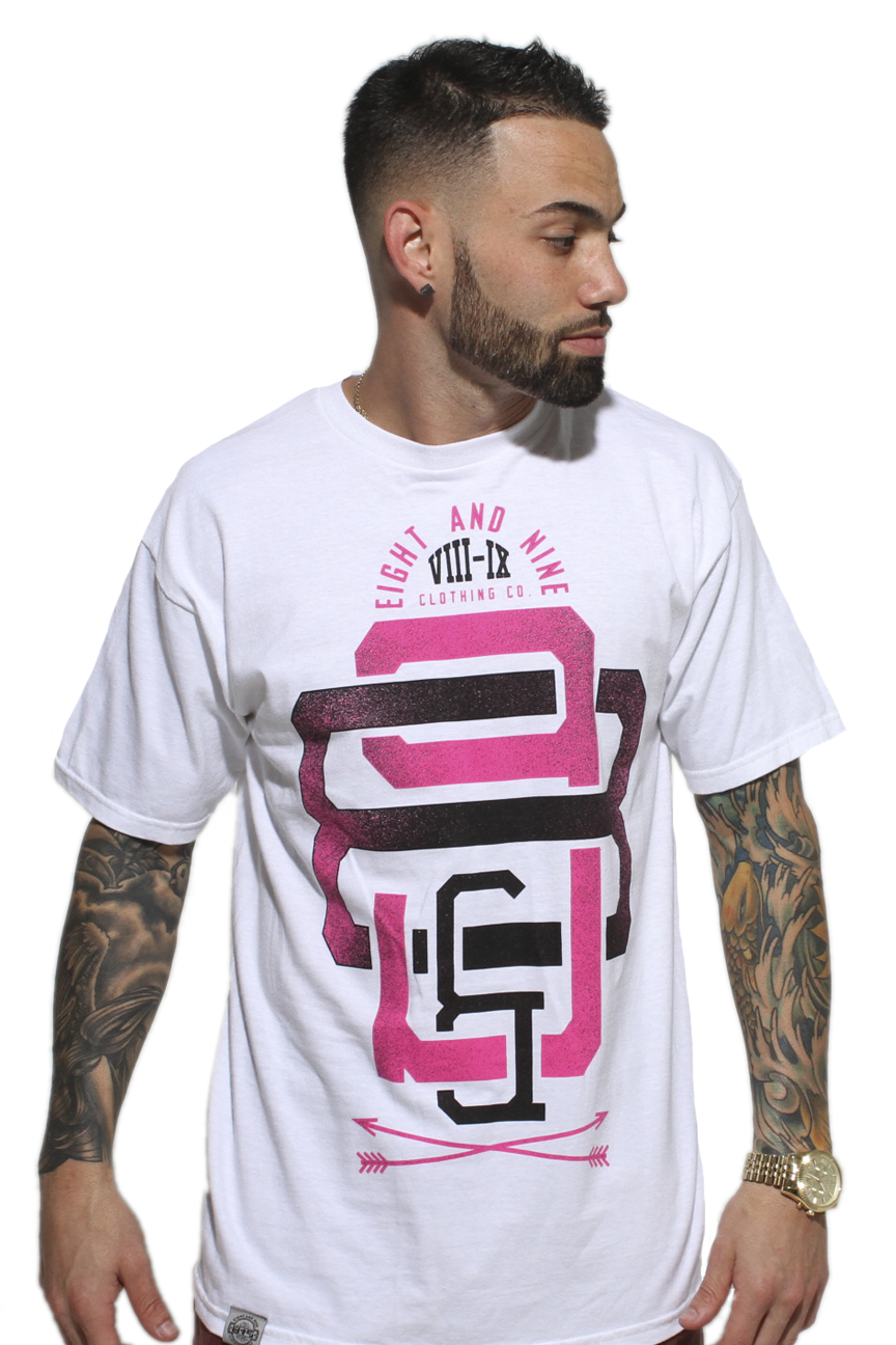 Pink foamposite t shirt