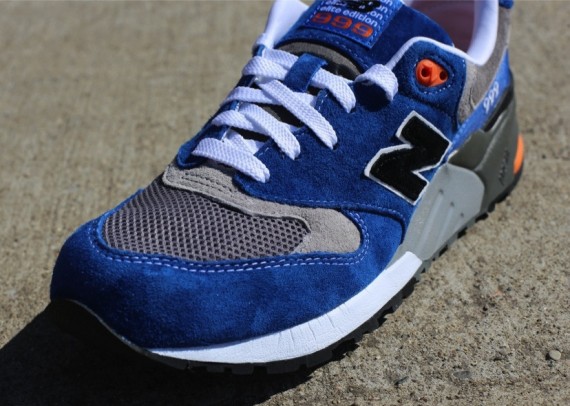 New Balance 999 Elite Blue Grey Orange 8 9 Clothing Co