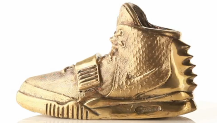 Checkout: This Bronze Yeezy 2 Sculpture 