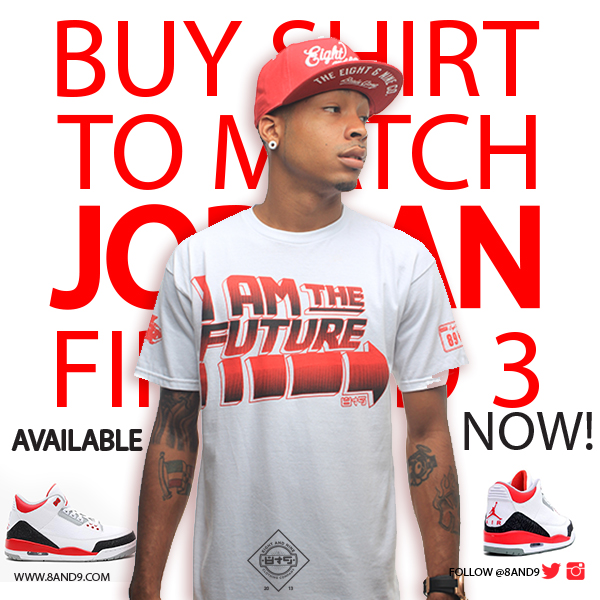 shirt to match jordan fire red 3