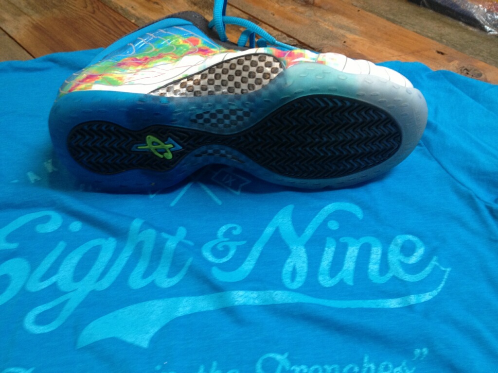 shirt to match weatherman foamposites