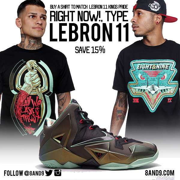 shirts to match lebrons