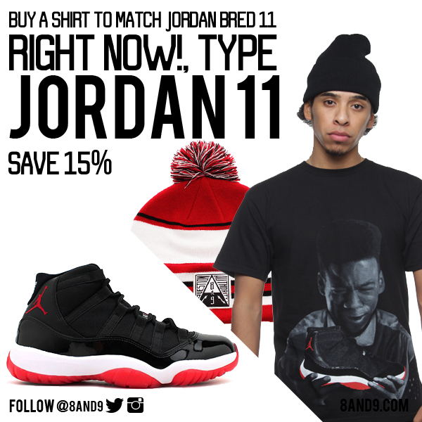 air jordan 11 bred clothing