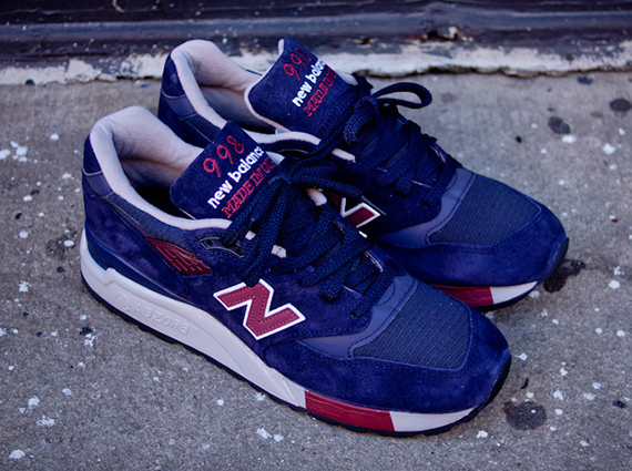 new balance 998 grey navy red