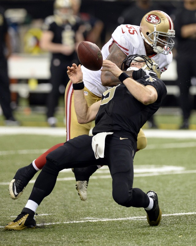 NFL: San Francisco 49ers at New Orleans Saints