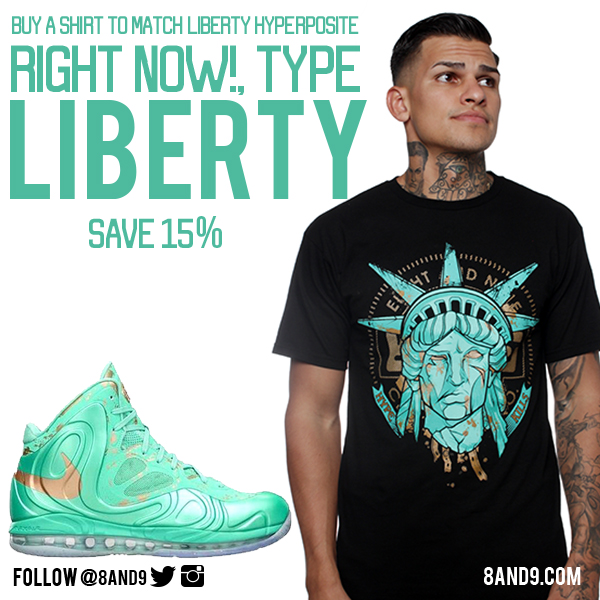 Statue of Liberty Hyperposite Shirt 8 9 Clothing Co