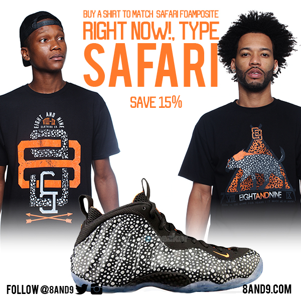 Safari Foamposite Shirt