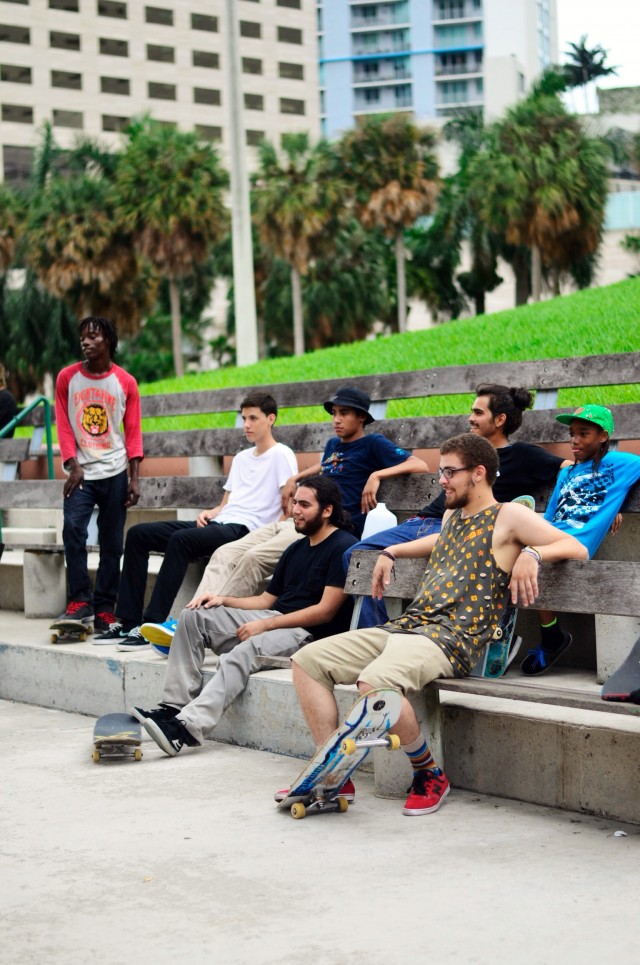 8and9 Skate Team Tears Up Downtown  Miami