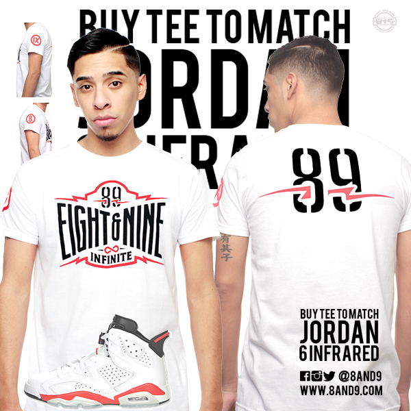 infrared jordan 6 shirt