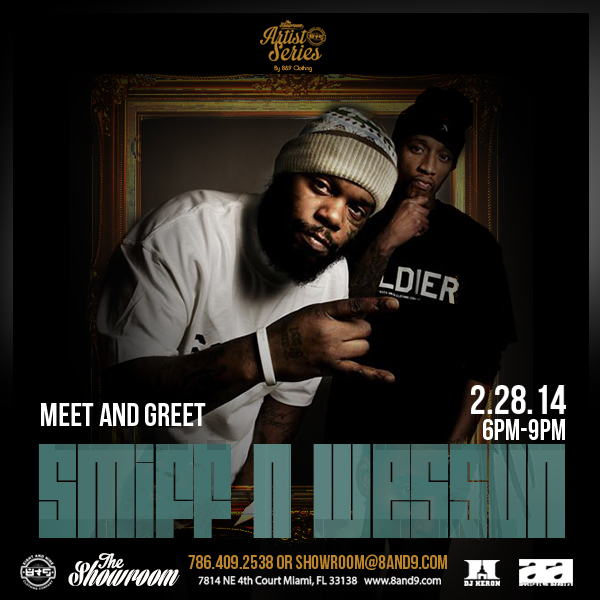 8&9 Clothing Presents The Artist Series W/ Smiff n Wessun and N.O.R.E Meet x Greet