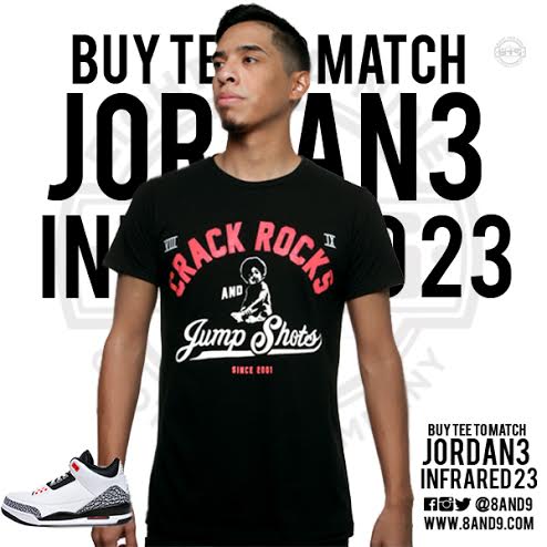 jordan 3 infrared 23 shirt 2