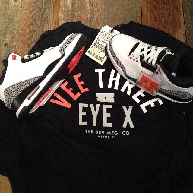 jordan 3 infrared 23 shirt