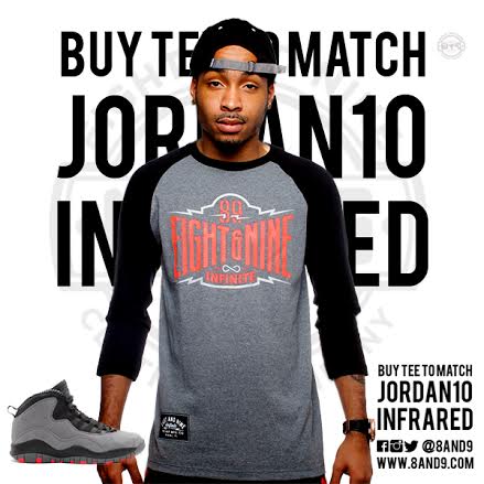 shirt to match jordan infrared 10