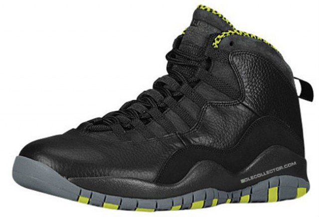 venom green jordan 10 1