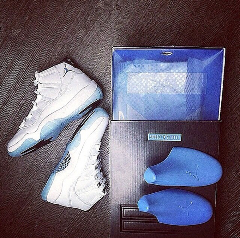 blue jordan outfit