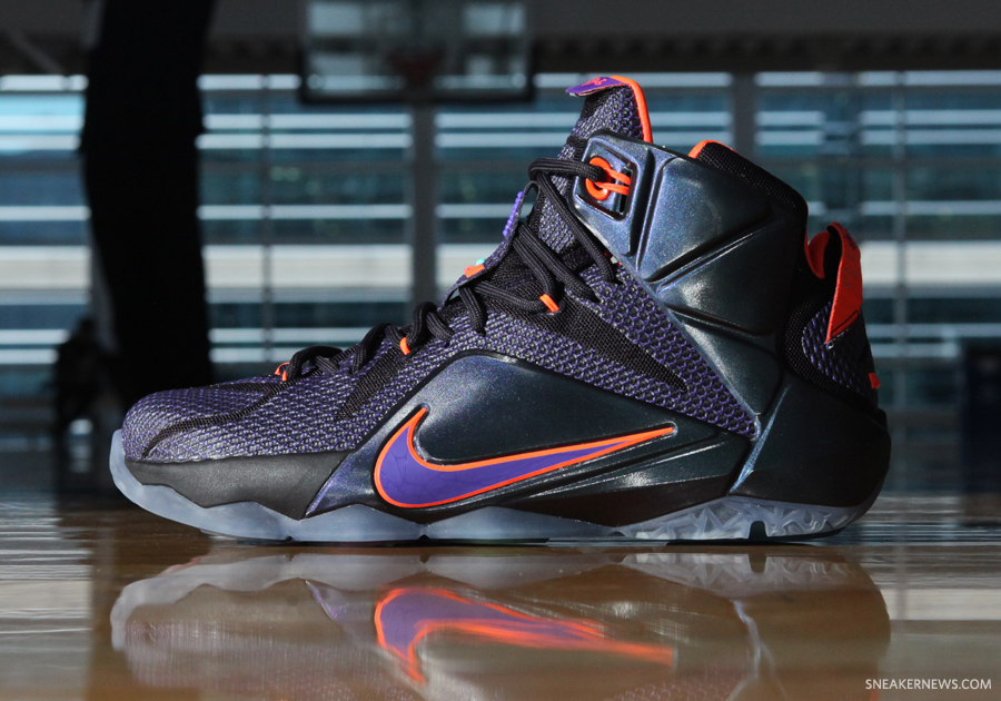 Nike lebron hot sale 12 violet