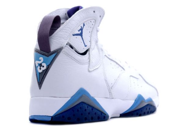 Retro 7 cheap white and blue