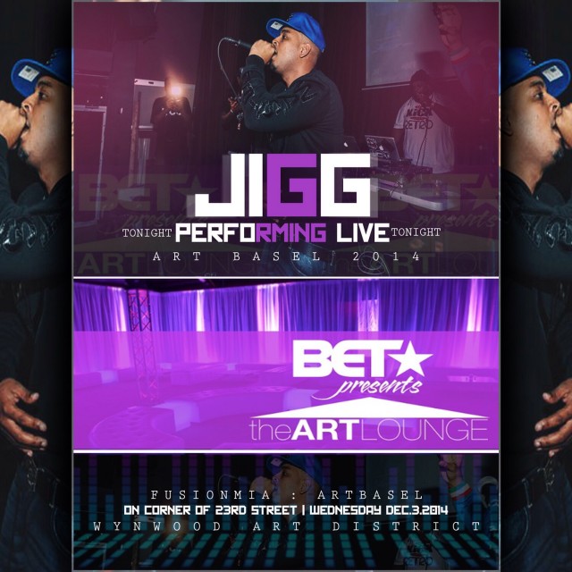 2nd Annual Fusion MIA: Presents the BET Art Lounge W/ Jigg