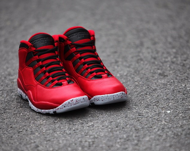 Custom Bulls Over Broadway Jordan 10's